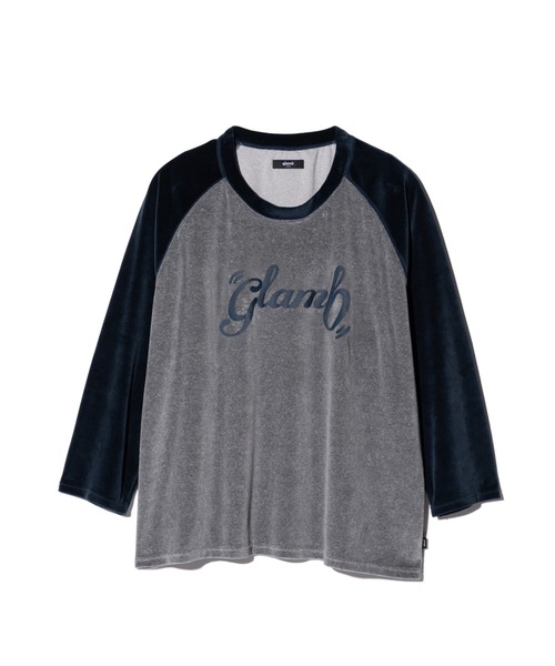 glamb（グラム） トレーナー スウェット Spin Logo Velour Sweat