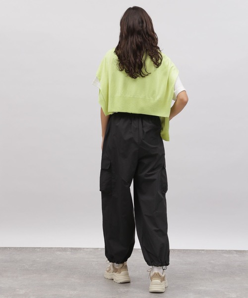 「LAKOLE」 カーゴパンツ SMALL カーキ レディース