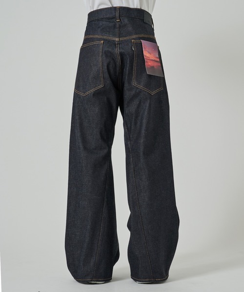 パンツ Jieda 3D WORK DENIM BLACK JIEDAUSED 3D WORK DENIM / BLACK - Bora,Bora(ボラボラ)