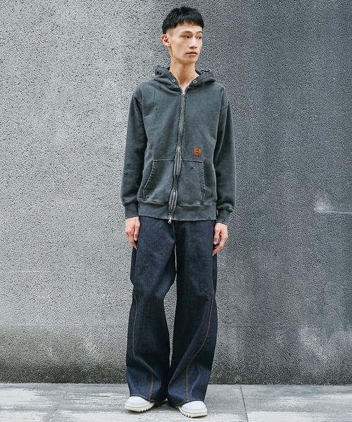 JieDa（ジエダ） ジーンズ 「Jieda」3D WORK DENIM メンズ : ZOZOTOWN