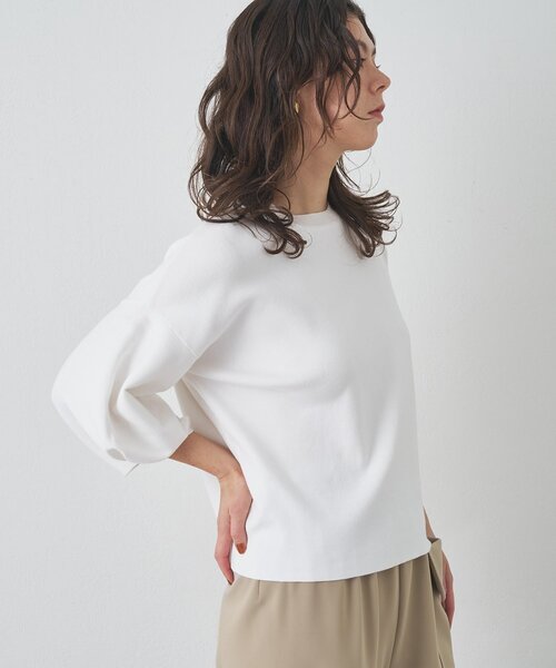 新品！Drawing Numbers クロップドハンドニット ホワイト 38 クロップドハンドニット | Drawing Numbers(ドローイングナンバーズ