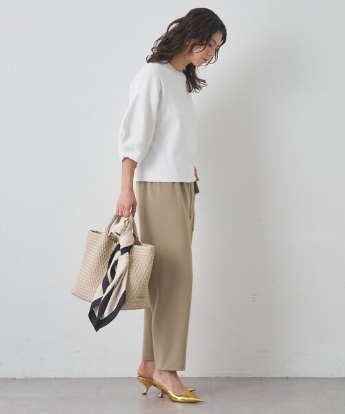 【2025SS】ドローイングナンバーズ コットン袖パフニットプルオーバー 38 コットン袖パフニットプルオーバー | Drawing Numbers(ドローイング