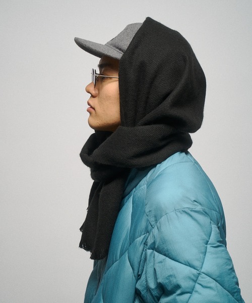 THE BOLDMAN マフラー Short Flinge Muffler / ショートフリンジ