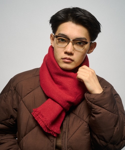 THE BOLDMAN マフラー Short Flinge Muffler / ショートフリンジ