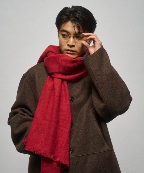 THE BOLDMAN マフラー Short Flinge Muffler / ショートフリンジ