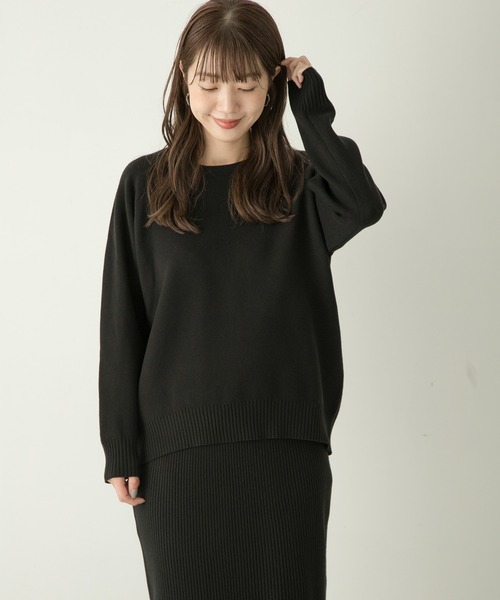 URBAN RESEARCH Sonny Label ワンピース 「WEB限定」スウェットライク