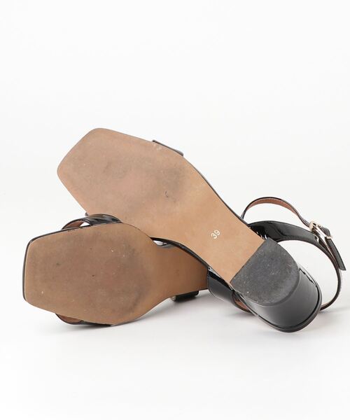 「Daniella&GEMMA」 ヒールサンダル 39 ブラック レディース_画像3