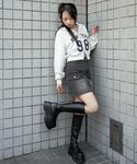 パーカー WEGO/グラフィックショートZIP...の詳細画像2