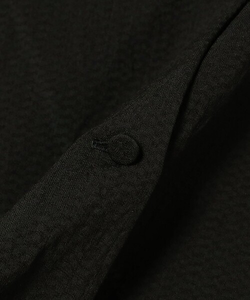 美品 Ray BEAMS レイビームス Vヨーク ラッフル ワンピース 黒 美品 Ray BEAMS レイビームス Vヨーク ラッフル ワンピース 黒