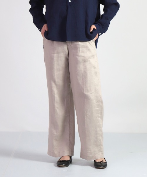 「D.M.G.」 パンツ M ネイビー レディース_画像5