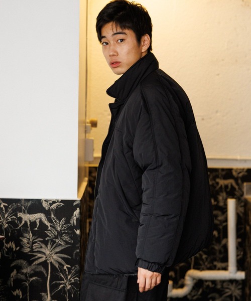 niko and…（ニコアンド） ブルゾン MEDIUM ブラック メンズ : ZOZOTOWN