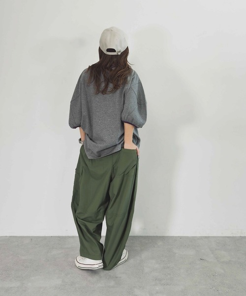 「niko and...」 半袖カットソー MEDIUM ダークブルー レディース_画像5