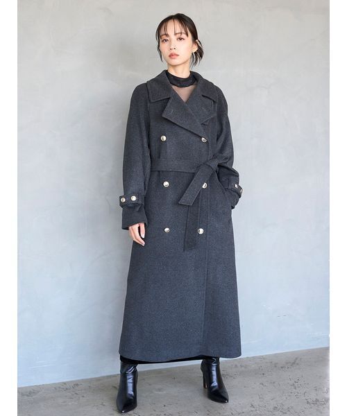 SNIDEL（スナイデル） コート チェスターコート ウールカシミヤ