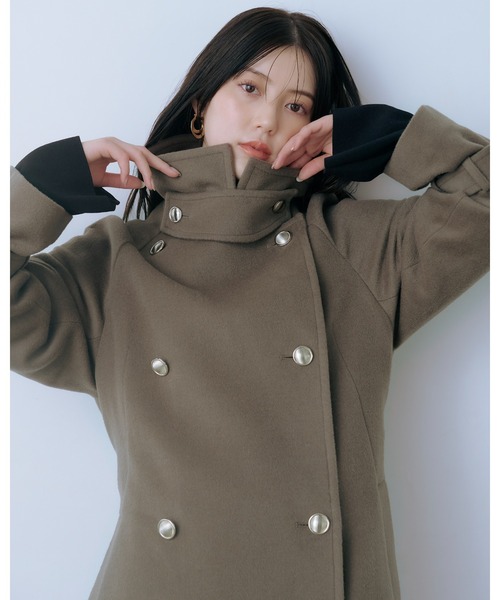 【SALE✨】 SNIDEL ロングコート チェスターコート ウールコート SNIDEL（スナイデル） コート チェスターコート ウールカシミヤ