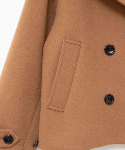 NOLLEY'S（ノーリーズ） ピーコート pコート ウールカシミヤダブル