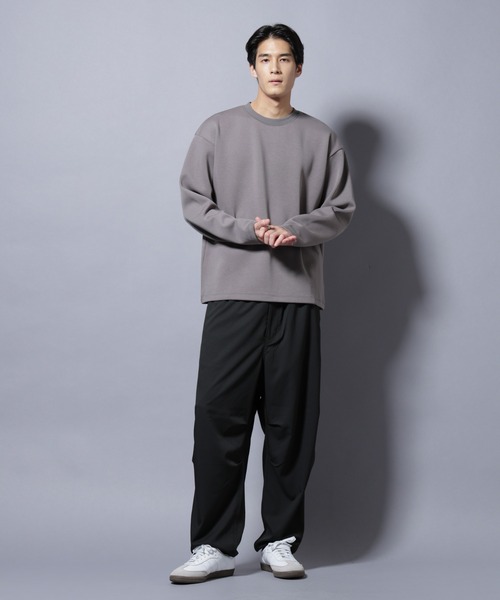 NANO universe（ナノ・ユニバース） パンツ 「NJ/CLUB」ワンポイント