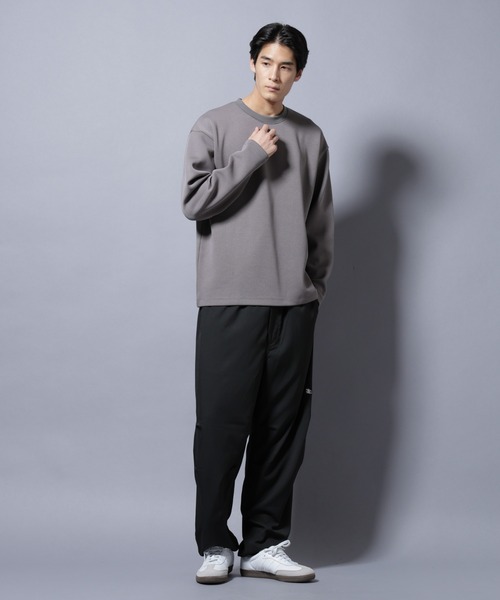 NANO universe（ナノ・ユニバース） パンツ 「NJ/CLUB」ワンポイント