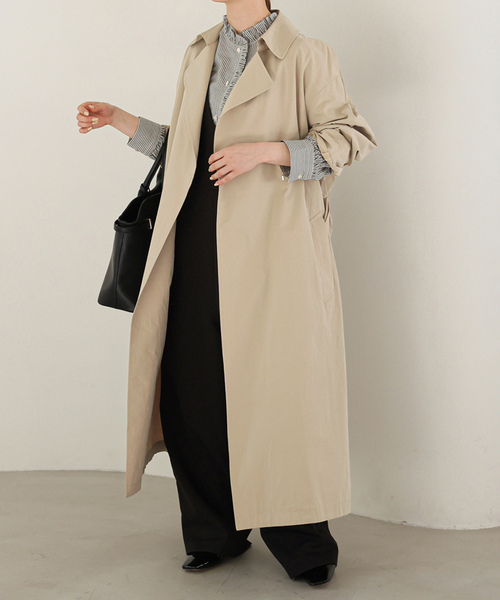 美品 SLOBE IENA ウォッシャブルトレンチコート 38 ベージュ SLOBE IENA（スローブイエナ） トレンチコート 38 ベージュ レディース