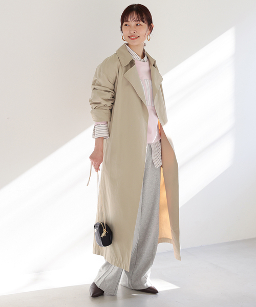 【新品未使用】SLOBE IENA ベージュ トレンチコート サイズ38 SLOBE IENA（スローブイエナ） トレンチコート 38 ベージュ レディース