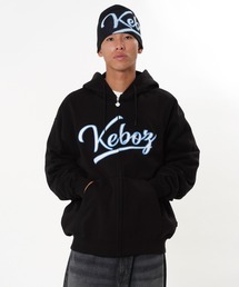 ケボズ　keboz パーカー　ビッグシルエット KEBOZ（ケボズ） パーカー ICON SWEAT FULL ZIP HOODIE メンズ