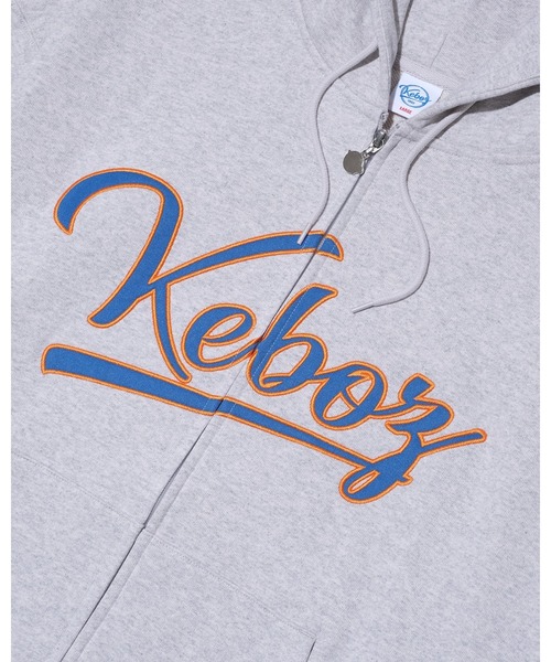 KEBOZ（ケボズ） パーカー ICON SWEAT FULL ZIP HOODIE メンズ