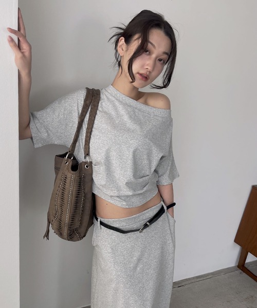 「FOLLOWIN」 セットアップ FREE ブラック レディース_画像2