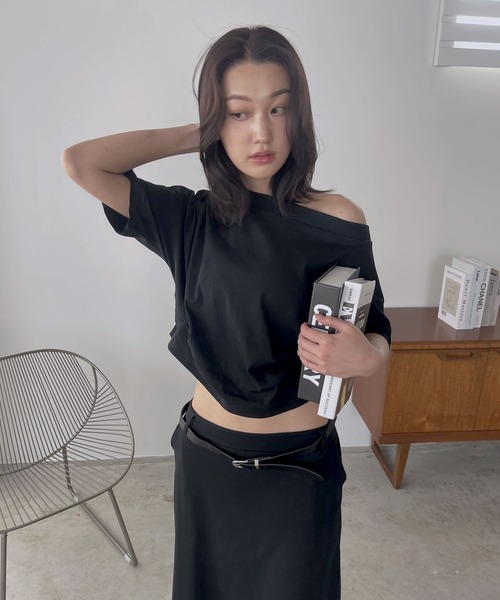 「FOLLOWIN」 セットアップ FREE ブラック レディース_画像3