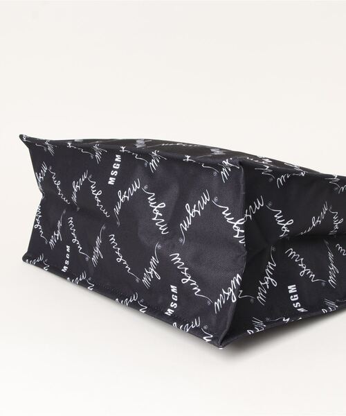 MSGM（エムエスジーエム） トートバッグ ONE SIZE ブラック レディース