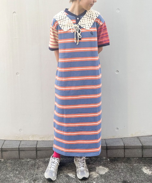 「CUBE SUGAR」 半袖ワンピース M スミクロ レディース_画像7