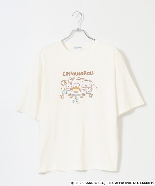 sanrio（サンリオ） tシャツ サンリオキャラクターズ レディース