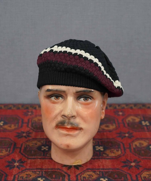 Mr.FATMAN ニット帽 ニットキャップ メンズ BIG TUM MULTI KNIT BERET