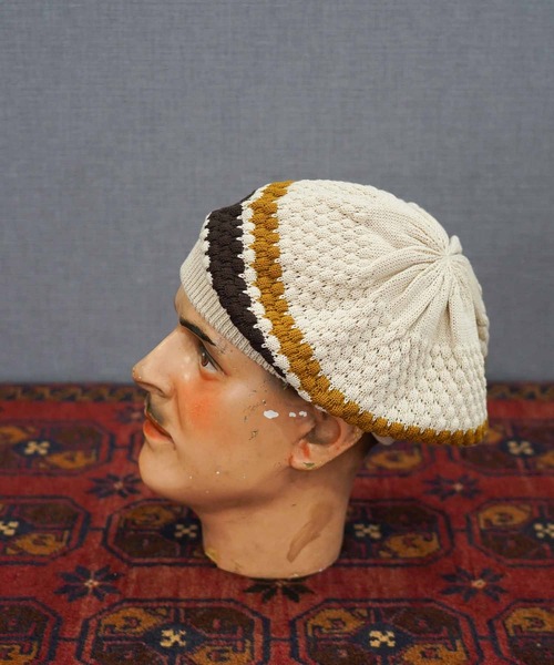 Mr.FATMAN ニット帽 ニットキャップ メンズ BIG TUM MULTI KNIT BERET