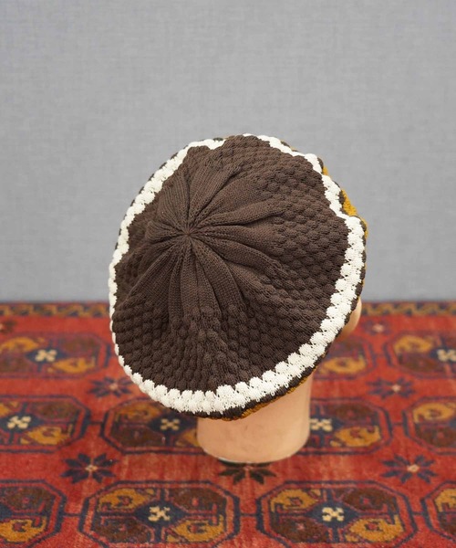 Mr.FATMAN ニット帽 ニットキャップ メンズ BIG TUM MULTI KNIT BERET