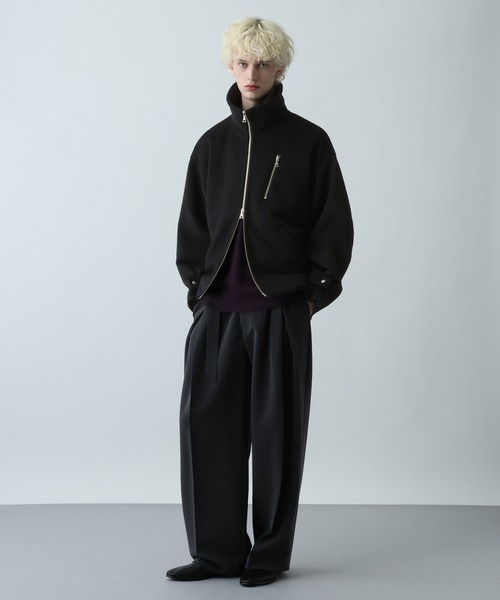 HARE（ハレ） ブルゾン アウター ウールZIPブルゾン(HARE) メンズ