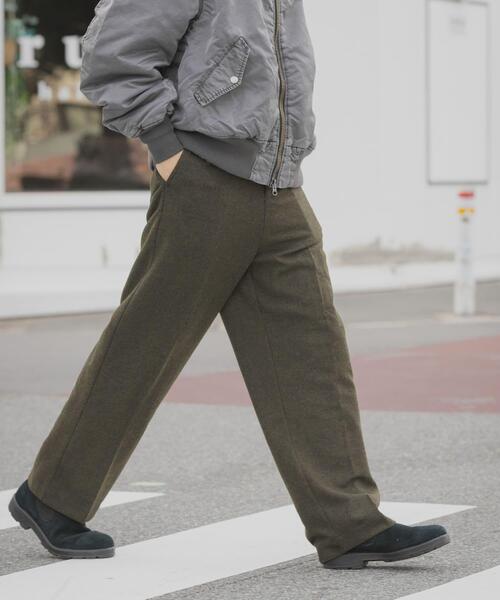 ITEMS URBANRESEARCH（アイテムズ アーバンリサーチ） パンツ ウール混