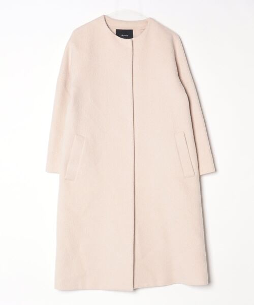 allureville（アルアバイル） ノーカラーコート 1 ベージュ レディース