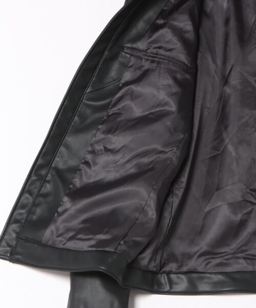 TAKA-Q（タカキュー） 革ジャン ライダース 「合成皮革 ライトアウター