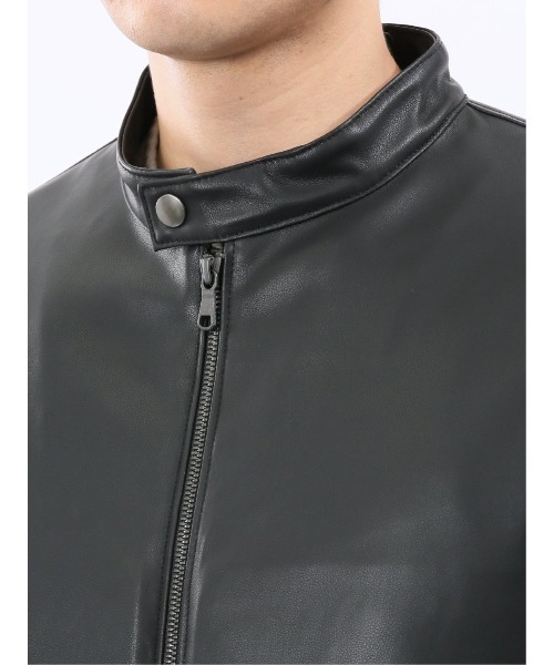 TAKA-Q（タカキュー） 革ジャン ライダース 「合成皮革 ライトアウター