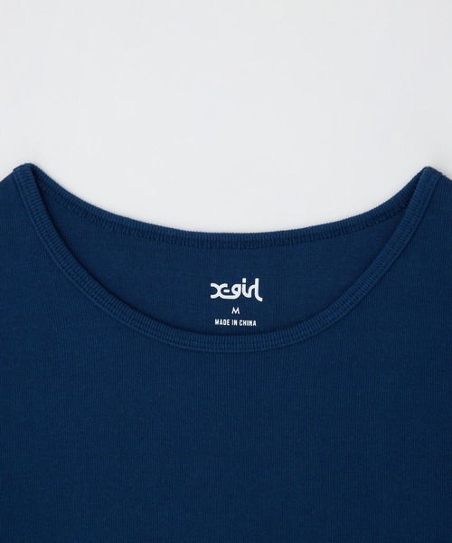 「X-girl」 半袖Tシャツ M ホワイト レディース_画像8