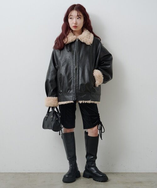 Kastane（カスタネ） コート アウター 「S.Mサイズ展開」ボアフライト