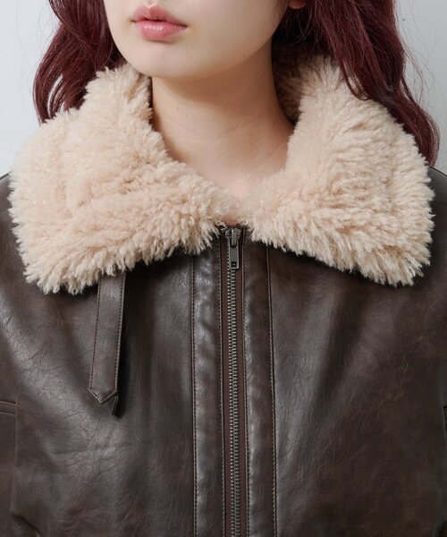 Kastane（カスタネ） コート アウター 「S.Mサイズ展開」ボアフライト