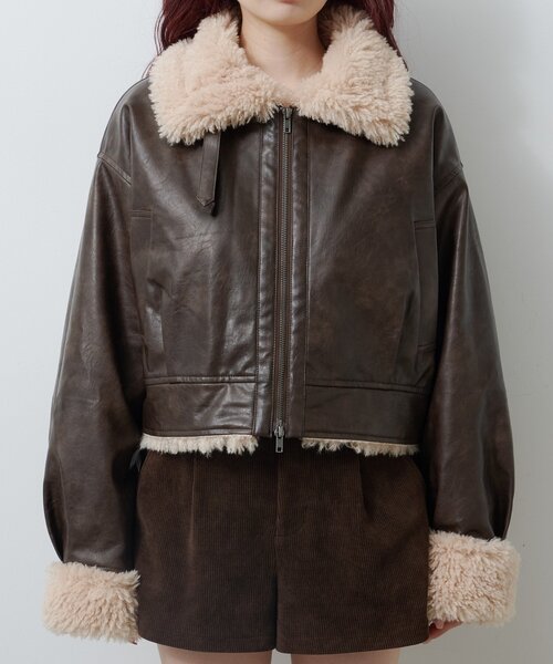 Kastane（カスタネ） コート アウター 「S.Mサイズ展開」ボアフライト