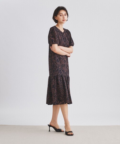 grace class 刺繍 シースルー 半袖 インナー付 ブラック 36 新品 GRACE 
