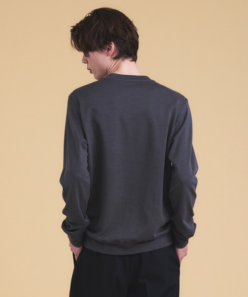 「COLUMN」 長袖Tシャツ MEDIUM ブラック メンズ_画像5