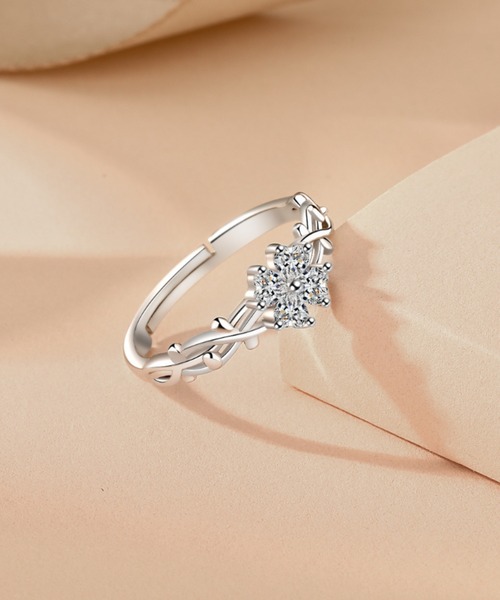 COO+i（クーイ） 指輪 リング クローバーデザインリング レディース