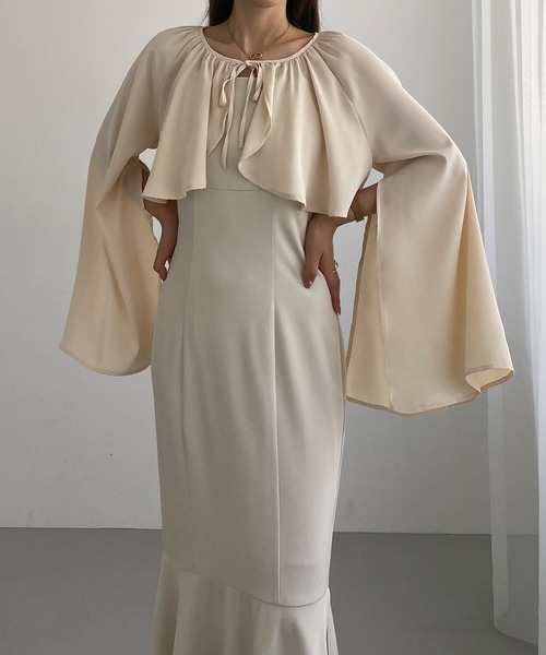 「Louere」 ボレロ X-LARGE モカ レディース_画像9