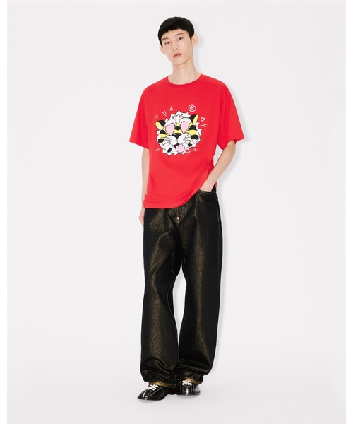 KENZO（ケンゾー） tシャツ 'KENZO Wild Tiger' オーバーサイズ T