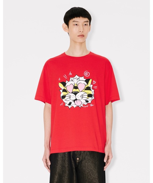 KENZO（ケンゾー） tシャツ 'KENZO Wild Tiger' オーバーサイズ T