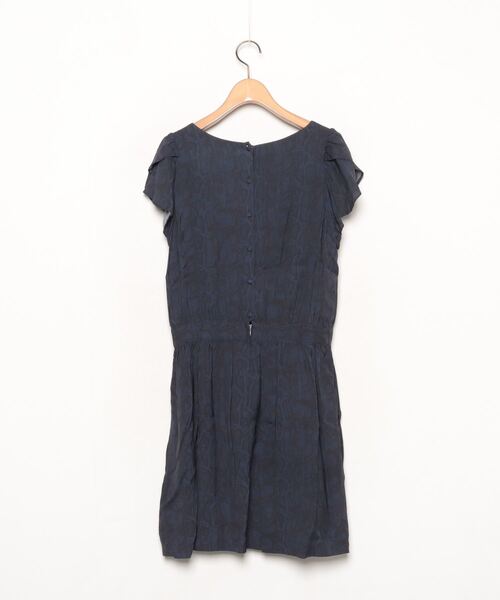 「TOGA PULLA」 半袖ワンピース 1 ネイビー レディース_画像2