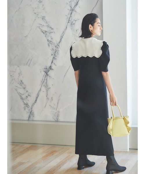 CELFORD（セルフォード） ニットワンピース 38 ブラック レディース